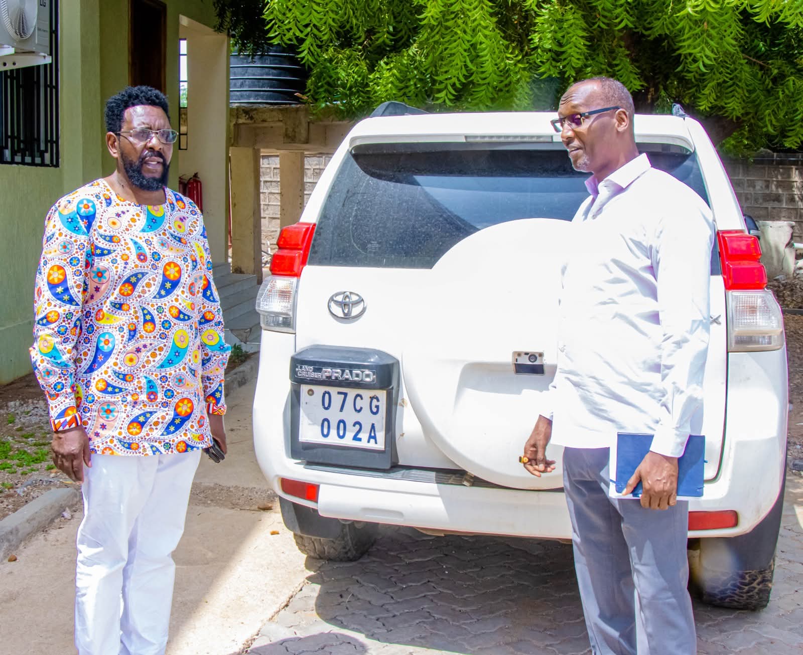 CRA team inspects ageing vehicle fleet during visit to Garissa County Assembly