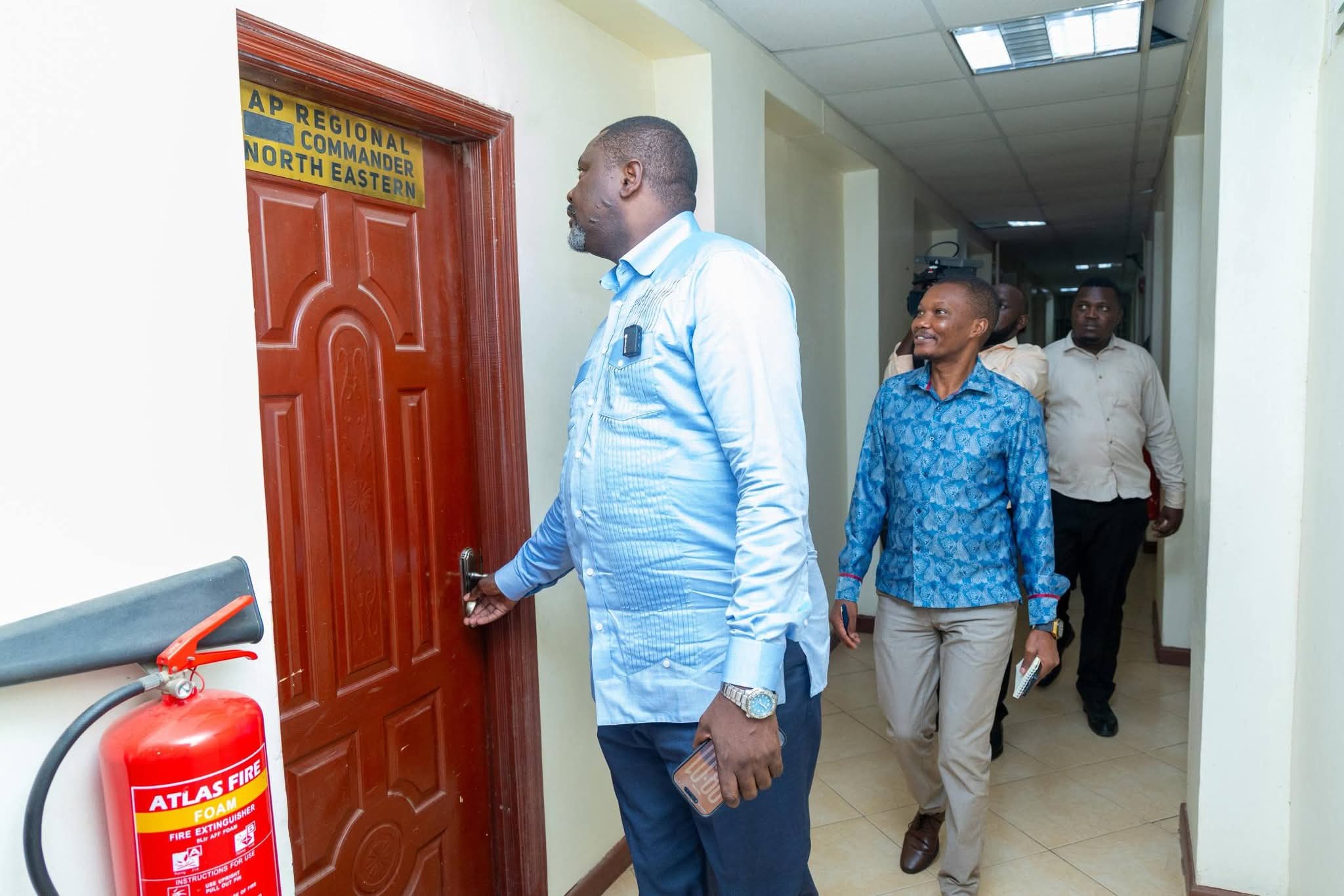 Shock as Cabinet Secretary Finds Empty Offices in Garissa
