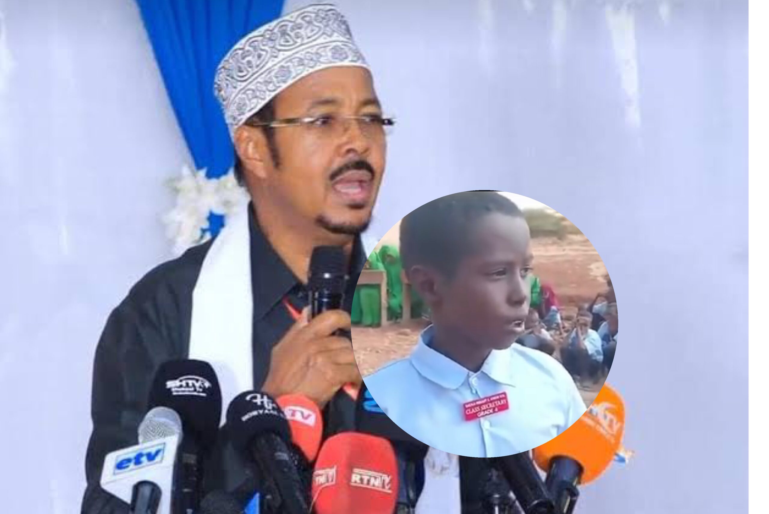 MP Adan Keynan Celebrates Grade 4 Pupil’s Bold Dream to Become President of Kenya
