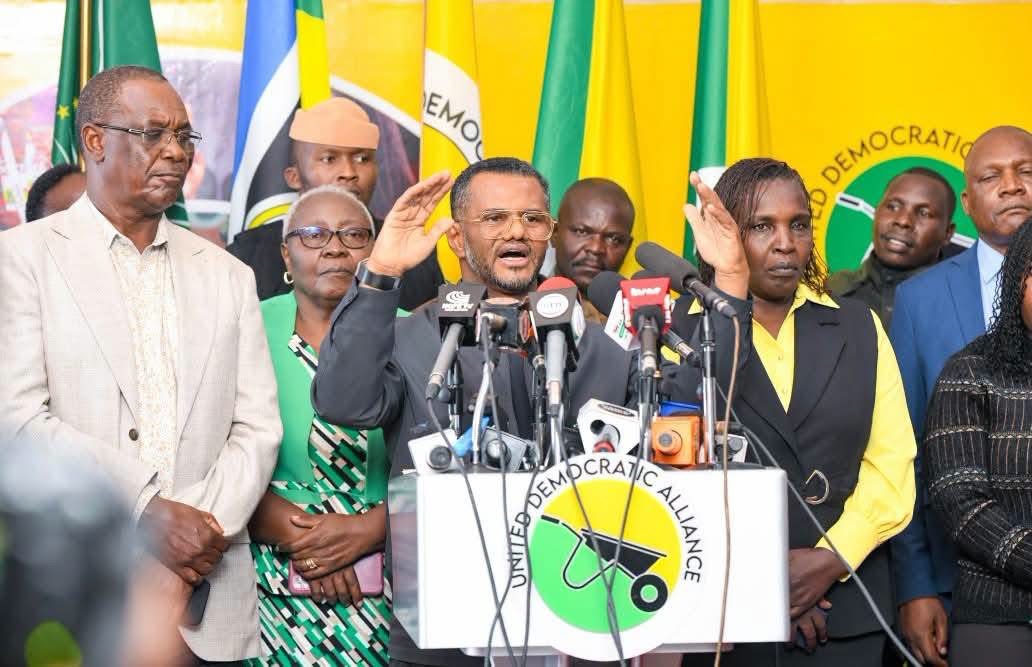 UDA Secretary General Hassan Omar Accuses Kenyan Media Owners of Partisan Activism Against Ruto Administration